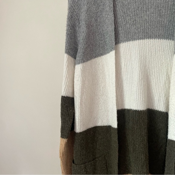 Soft Striped Cardigan - Picture 4 of 4